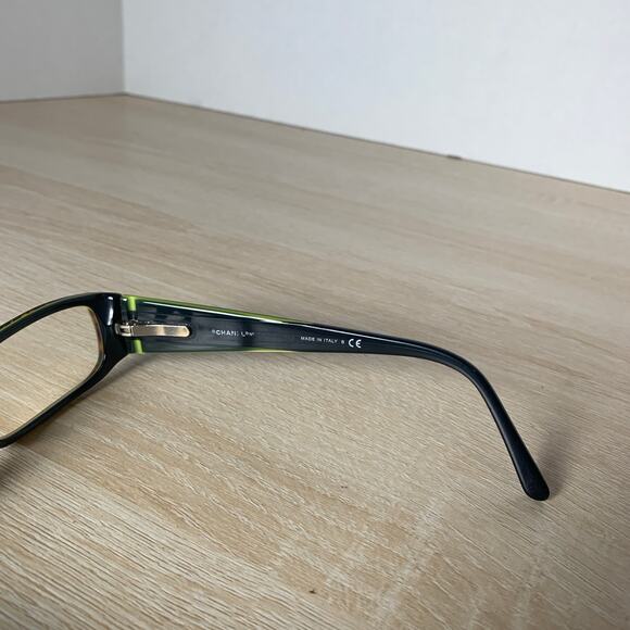 CHANEL 3122 c.963 Eyeglasses Dark Havana Navy Blue Frames 51-16-135 Italy - Picture 6 of 9